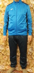 Чоловічий спортивний костюм Joma TRACKSUIT ACADEMY синій,біий S 101096.302 S фото від покупців 7