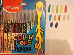 Фломастеры Maped Color Peps Monster 12 цветов (MP.845400) фото от покупателей 1