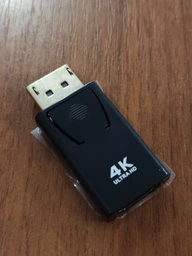 Переходник U&P DisplayPort - HDMI 4K 0.1 м Black (WAZ-HD82-BK) фото от покупателей 11