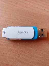 Флеш память USB Apacer AH357 64GB USB 3.2 Gen1 Blue/White (AP64GAH357U-1) фото от покупателей 7