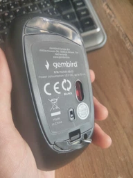 Миша Gembird MUSW-4B-01 бездротова, Black, dpi:1600, USB, 2xAAА (MUSW-4B-01) фото від покупців 2