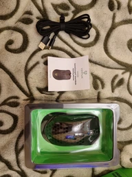 Мышь Vertux Ammolite Wireless/USB Black (ammolite.black) фото от покупателей 7