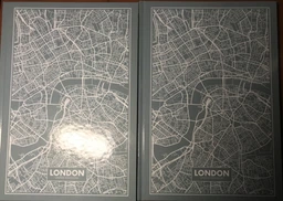 Книга канцелярская Axent Maps London А4 в твердой обложке 96 листов в клетку Бирюзовая (8422-516-A) фото от покупателей 5