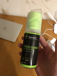 Набір для чищення 2E 150 мл Liquid for LED/LCD + серветка 15х15 см Green (2E-SK21L) фото від покупців 14