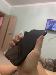 Чехол TPU Ring для Iphone X бампер с кольцом противоударный Black-Blue