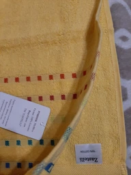 Банний рушник ZASTELLI Мозаїка Бежеве махра 50*90см фото від покупців 1