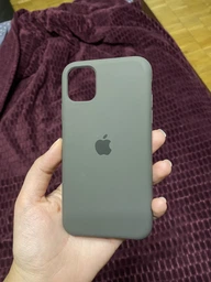 Чехол Silicone case для IPhone 11 Azure синий фото от покупателей 4