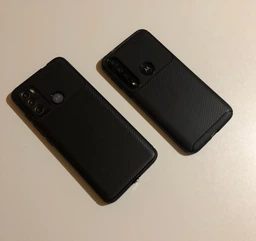 Захисний чохол Deexe Fusion для Motorola Moto G60 - Brown