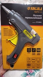 Клеевой пистолет Sigma 8 мм 20 Вт с выключателем (2721061) фото от покупателей 10