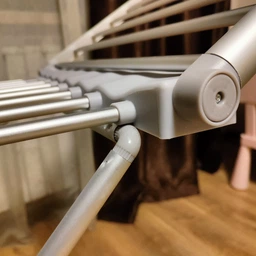 Электрическая сушилка для белья напольная Мu Home 230Вт. A-PLUS (349) с обогревом боковых крыльев фото от покупателей 3