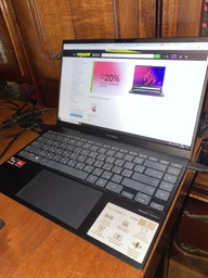 Ноутбук ASUS ZenBook 14 UM425QA-KI080 (90NB0TV1-M02230) Pine Grey / AMD Ryzen 7 5800H / RAM 16 ГБ / SSD 512 ГБ