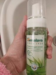 Пінка для вмивання Нім Хімалая Neem foaming face wash Himalaya Антибактеріальна 150 мл (00876) фото від покупців 1