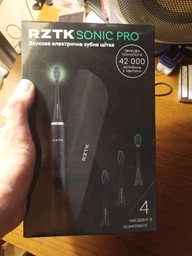Электрическая зубная щетка RZTK SONIC PRO Black
