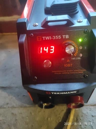 Сварочный аппарат Tekhmann TWI-355 TB 9.1 кВА 190 А (847861)