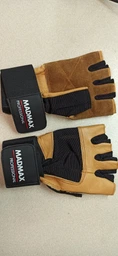 Перчатки для фітнесу MadMax MFG-269 Professional Brown S