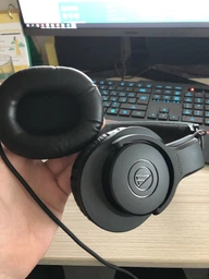 Наушники Audio-Technica ATH-M20x White фото от покупателей 4