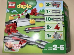 Конструктор LEGO DUPLO Town Рельсы 23 деталей (10882) (5702016117288)