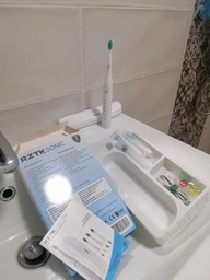 Электрическая зубная щетка RZTK SONIC Black фото от покупателей 2