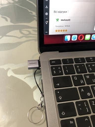 Адаптер Ugreen OTG to USB 3.0 Type-C Silver White с карабином (US270) фото от покупателей 9