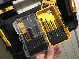 Набор сверл по металлу DeWalt Black&Gold HSS-G 14 шт (DT70727)