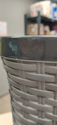 Корзина для білизни 0726 Роттанг METAL 55 л фото від покупців 17
