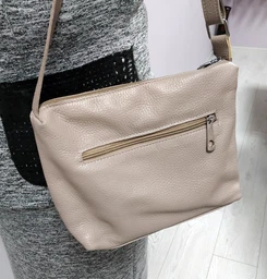 Кожаная женская сумка кросс-боди Borsacomoda 810023 черная фото от покупателей 15