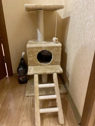 Когтеточка Lucky Pet домик сизалевый "Юлий" 88х44х44 см (4820224215884)