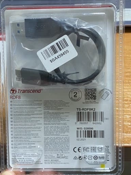 Кардридер Transcend TS-RDF8K2 USB3.1 Gen1 All-in-1 Multi Card Reader SD/microSD/CF фото от покупателей 5