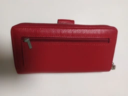 Вертикальний молодіжний гаманець із натуральної шкіри ST Leather Чорний для карт унісекс (bg193fash00) фото від покупців 9