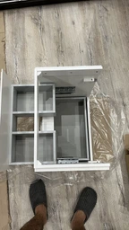 Тумба с умывальником CERSANIT Moduo Set B07 80x62x38см подвесная серая SZFZ1003826661 фото от покупателей 4