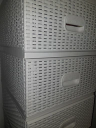 Комод VIOLET HOUSE Ротанг Antracite 38х45х90 (0357)