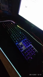 Клавиатура проводная MOTOSPEED CK104 RGB USB ENG, UKR, RUS Outemu Red (mtck104cmr) фото от покупателей 7