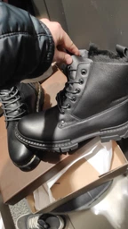 Мужские зимние ботинки кожаные Prime Shoes 16-980-30110 41 27 см Черные (2000000127132) фото от покупателей 1