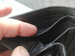 Гаманець жіночий ST Leather із натуральної шкіри горизонтальний чорний для прав (bg184fash11)