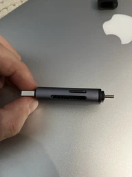 Кардридер Ugreen CM185 USB-A + USB-C - SD / Micro SD USB 3.0 5 Гбит/с OTG Серый (50706)
