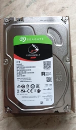 Seagate NAS HDD - internal hard drive, ST1000VN000 (3.5 inch), 5900rpm, SATA III for NAS usage bulk 1TB