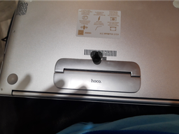 Підставка для ноутбука HOCO Metal folding portable notebook stand PH40, срібляста