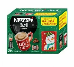 Кавовий напій Nescafe 3в1 Turbo 20 шт