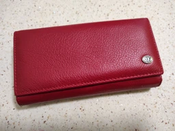 Женский кошелек-визитница ST Leather 18878 Коричневый 3753402 фото от покупателей 3