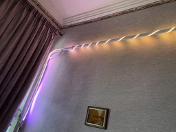 Светодиодная лента с пультом 5 метров 300 LED RGB MOD-5050 Разноцветная фото від покупців 17