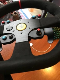 Проводной руль Thrustmaster T300 Ferrari Integral RW Alcantara edition PC/PS4/PS3 Black (4160652)