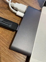 USB хаб на HDMI 2 USB 3.0 Card Reader перехідник для MacBook Pro адаптер USB hub для Apple Type-C to USB-C PAVLYSH H-10 фото від покупців 3
