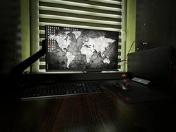 Настольное крепление для монитора RZTK NB-F100A 22-35'' до 12кг VESA 75x75/100x100мм Black + кабель USB3.0 1.5 м