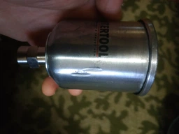 Пистолет покрасочный HP MINI форсунка (d-0,5 мм) с верхним металлическим бачком 125 мл, плоский и овальный факел INTERTOOL фото от покупателей 2