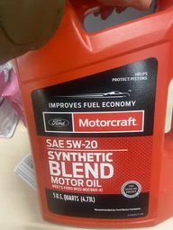 Моторное масло Ford Motorcraft Synthetic Blend SAE 5W-30 4.730 л. фото от покупателей 6