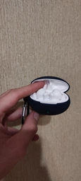 Чехол GXTIN на кейс для Huawei FreeBuds 4i + карабин Green