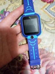 Смарт-годинник KID Watch Дитячі Розумні годинник GPS з вологозахист IP67 Сині з блакитним фото від покупців 2