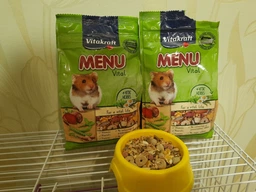 Корм для хомяков Vitakraft Menu Vital 400 г (4008239292223) фото от покупателей 4