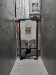Комплект инсталляции GROHE Solido/Gap кнопка черная безободковый унитаз ROCA с крышкой микролифт дюропласт A34H47C000_38811KF0 фото от покупателей 1