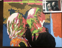 Картина по номерам Brushme Поцелуй 40 x 50 (BS29286)